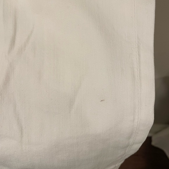 AG ‘The Stevie Petite Cuff’ White Jeans - Picture 8 of 8